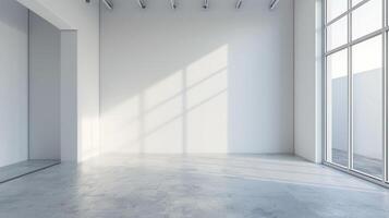 Elegant studio photo room background