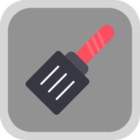 Spatula Flat round corner Icon Design vector