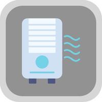 Air Purifier Flat round corner Icon Design vector