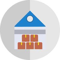 Storage Flat Scale Icon Design vector