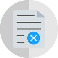File Format Flat Scale Icon Design vector
