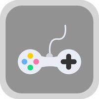 Controller Flat round corner Icon Design vector