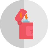 Lighter Flat Scale Icon Design vector