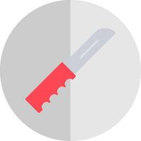 Pocket Knife Flat Scale Icon Design vector