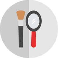 Cosmetics Flat Scale Icon Design vector