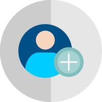Add Flat Scale Icon Design vector