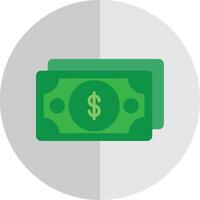 Money Flat Scale Icon Design vector