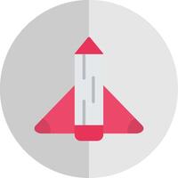 Startup Flat Scale Icon Design vector