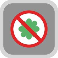 Safety Flat round corner Icon Design vector