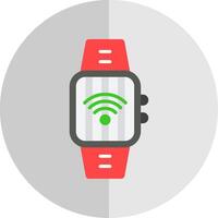 Wi-fi Flat Scale Icon Design vector