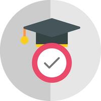 Education Flat Scale Icon Design vector