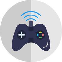 Gaming Flat Scale Icon Design vector