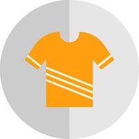 Shirt Flat Scale Icon Design vector