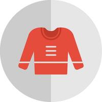 Jumper Flat Scale Icon Design vector