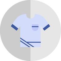 camisa plano escala icono diseño vector