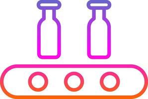 AssemblyLine Gradient Multi Circle Line Gradient Icon Design vector