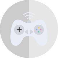 Controller Flat Scale Icon Design vector