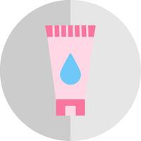 Face Wash Flat Scale Icon Design vector