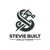 Stevie built tool vector