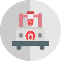 Measuring Device Flat Scale Icon Design vector