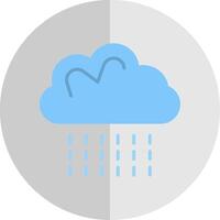 Weather Flat Scale Icon Design vector