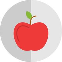 Apple Flat Scale Icon Design vector