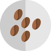 Coffee Flat Scale Icon Design vector