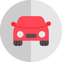 Car Flat Scale Icon Design vector