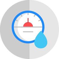 Dial Flat Scale Icon Design vector