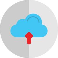 Cloud Flat Scale Icon Design vector