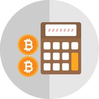 Calculator Calculator Flat Scale Icon Design vector