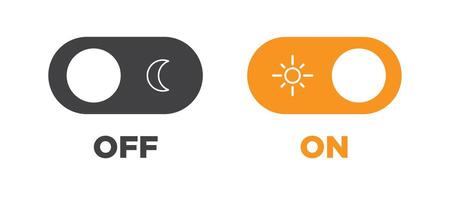 On and off icon button sign 1 vector