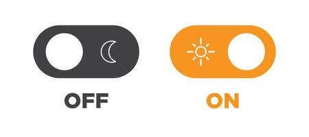 On and off icon button sign 1 vector