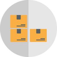 Inventory Flat Scale Icon Design vector