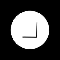 Chevron Glyph Inverted Icon Design vector
