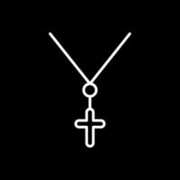 Anj Line Inverted Icon Design vector