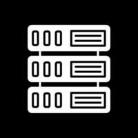 Switch Glyph Inverted Icon Design vector