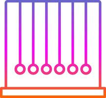 Business Toy Line Gradient Icon Design vector