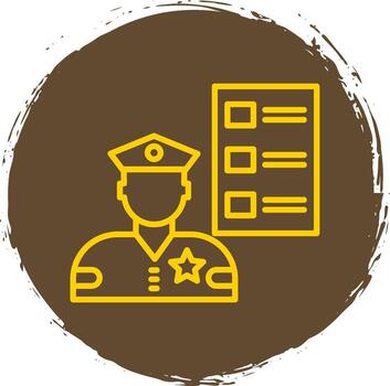 Custom Brokerage Line Gradient Icon Design vector