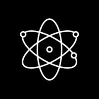 Science Line Inverted Icon Design vector