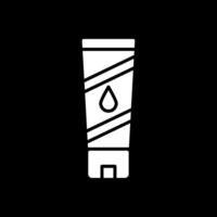 Toner Glyph Inverted Icon Design vector