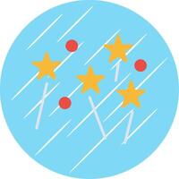 Fireworks Flat Circle Icon Design vector
