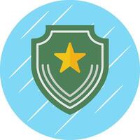 Badge Flat Circle Icon Design vector