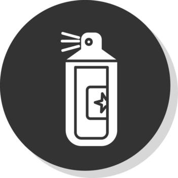 tonto instrumentos de cuerda glifo sombra circulo icono diseño vector