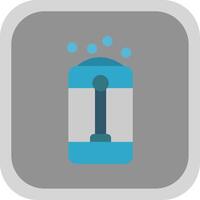 Humidifier Flat round corner Icon Design vector