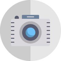 fotografía plano escala icono diseño vector