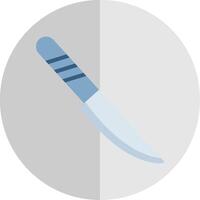 Knife Flat Scale Icon Design vector