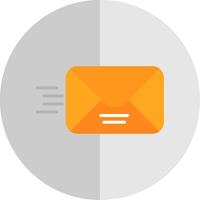 Email Flat Scale Icon Design vector