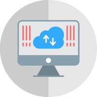 Computing Flat Scale Icon Design vector