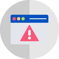 Access Denied Flat Scale Icon Design vector